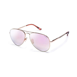 Rose Gold & Pink Tortoise with Soft Pink Mirror Lens