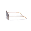 Gold & Crystal Champagne with Gradient Brown Mirror Lens